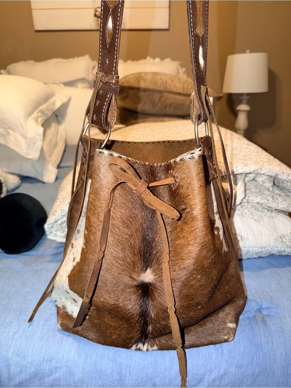 Gypsy Belt Co - Cowhide and Leather Nikki Purse